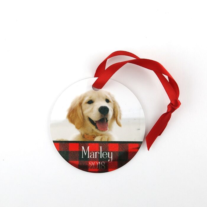 Pet Ornament - Personalized & Laser Engraved